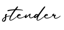 单词stender书写