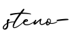 单词steno-书写