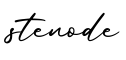 单词stenode书写