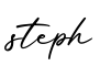 单词steph书写