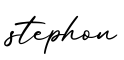 单词stephon书写