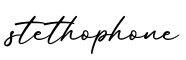 单词stethophone书写