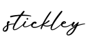 单词stickley书写