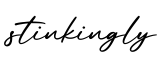 单词stinkingly书写