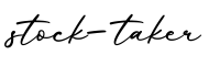 单词stock-taker书写