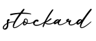 单词stockard书写