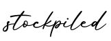 单词stockpiled书写