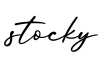 单词stocky书写
