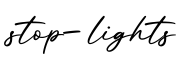 单词stop-lights书写
