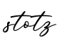 单词stotz书写