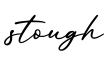 单词stough书写