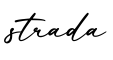 单词strada书写