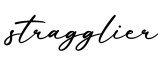 单词stragglier书写