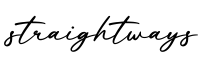 单词straightways书写