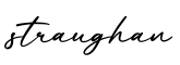 单词straughan书写