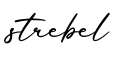 单词strebel书写