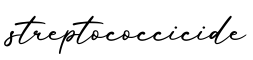 单词streptococcicide书写