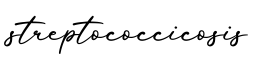 单词streptococcicosis书写