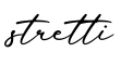 单词stretti书写