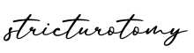 单词stricturotomy书写
