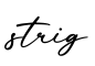 单词strig书写