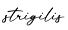 单词strigilis书写