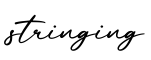 单词stringing书写
