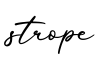 单词strope书写