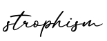 单词strophism书写