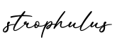 单词strophulus书写