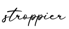 单词stroppier书写