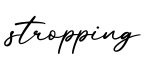 单词stropping书写