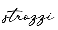 单词strozzi书写