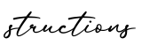 单词structions书写