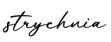 单词strychnia书写