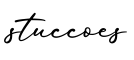 单词stuccoes书写