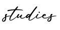 单词studies书写