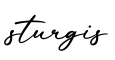 单词sturgis书写
