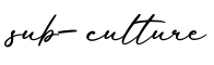 单词sub-culture书写