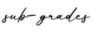 单词sub-grades书写