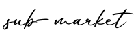 单词sub-market书写