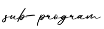 单词sub-program书写