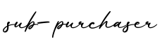 单词sub-purchaser书写