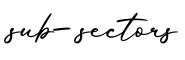 单词sub-sectors书写