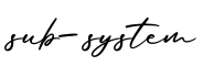 单词sub-system书写