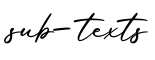 单词sub-texts书写