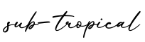 单词sub-tropical书写