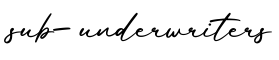 单词sub-underwriters书写