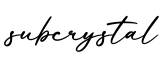 单词subcrystal书写
