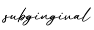 单词subgingival书写